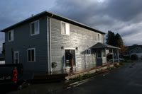 Back of the house in Creswell (79kb)
